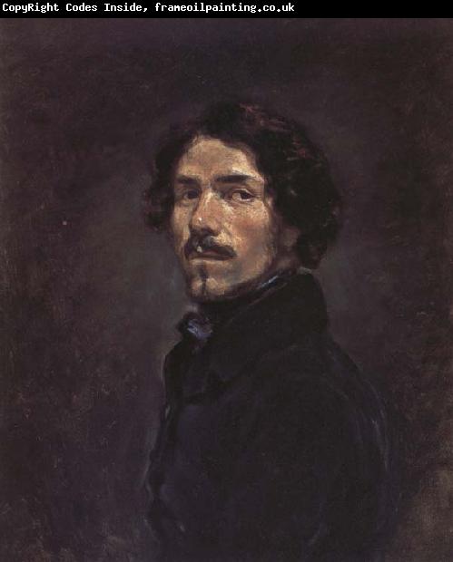 Eugene Delacroix Self-Portrait